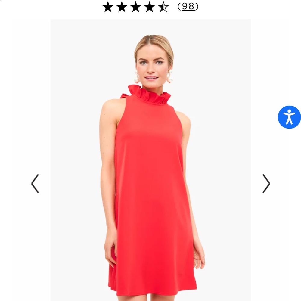 Tuckernuck Poppy Red Blythe Dress